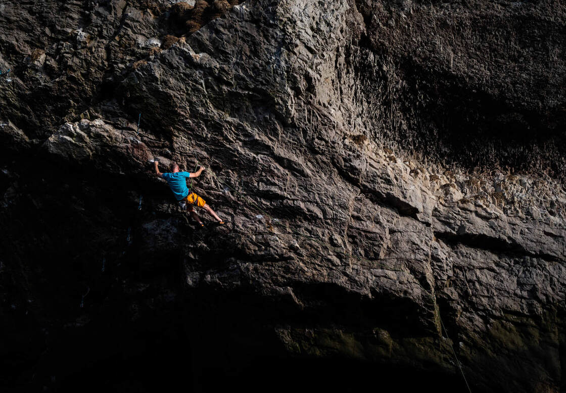 PictureThis climb is called Hysteria (7b) located at the Diamond in North Wales, U.K. Photo Credit: Jethro Kiernan